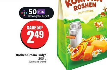FreshCo Roshen cream fudge 205 g offer
