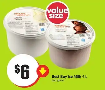 FreshCo Best buy ice milk 4 l offer