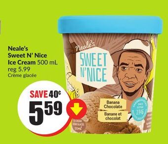 FreshCo Neale's sweet n' nice ice cream 500 ml offer