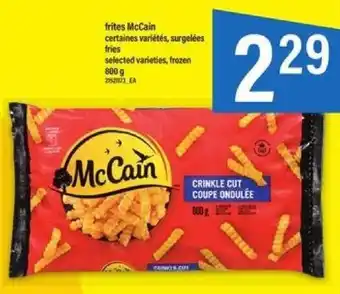 Maxi McCain Fries Selected Varieties 800g offer