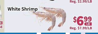 Blue Sky Supermarket White Shrimp offer