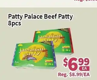 Blue Sky Supermarket Patty Palace Beef Patty 8pcs offer