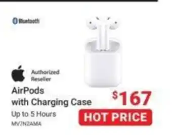 Visions Electronics Airpods with charging case offer
