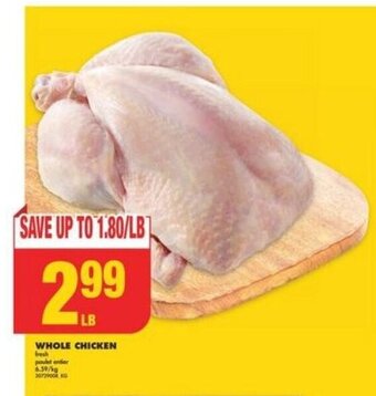 No Frills Whole Chicken offer