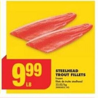 No Frills Steelhead trout fillets offer