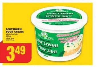 No Frills SCOTSBURN SOUR CREAM offer