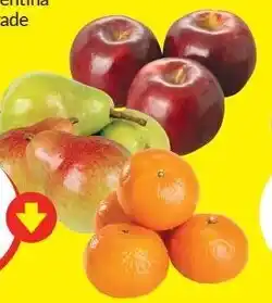 FreshCo Cosmic Crisp Apples /Bartlett Pears/Clementines offer