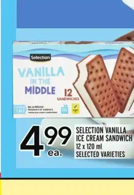 Metro Selection vanilla ice cream sandwich offer