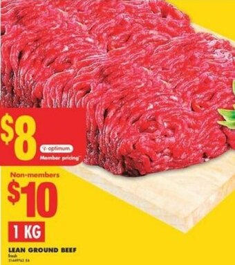 No Frills Lean Ground Beef offer