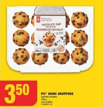 No Frills PC MINI MUFFINS offer