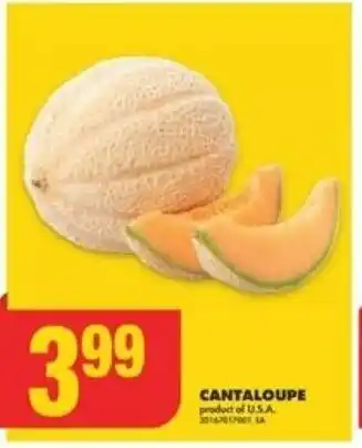 No Frills CANTALOUPE product of U.S.A. offer