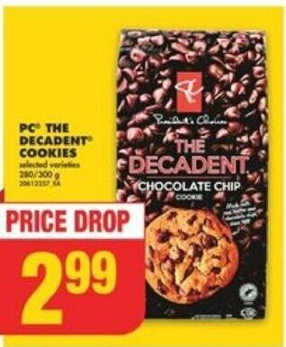 No Frills PC The Decadent Cookies offer