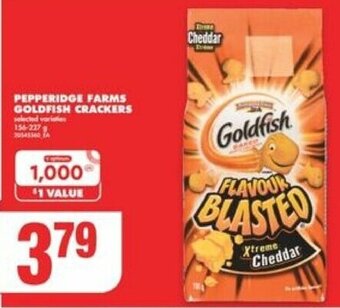 No Frills Pepperidge Farms Goldfish Crackers offer