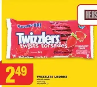 No Frills TWIZZLERS LICORICE selected vorities 311-454 20032004 A offer
