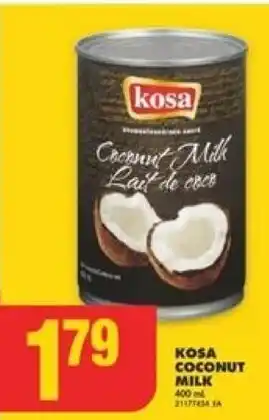No Frills KOSA COCONUT MILK offer