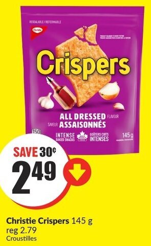 FreshCo Christie Crispers 145 g offer