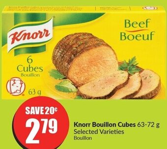 FreshCo Knorr Bouillon Cubes 63-72 g Selected Varieties offer