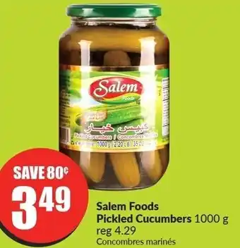 FreshCo Salem Foods Pickled Cucumbers 1000 g reg 4.29 offer