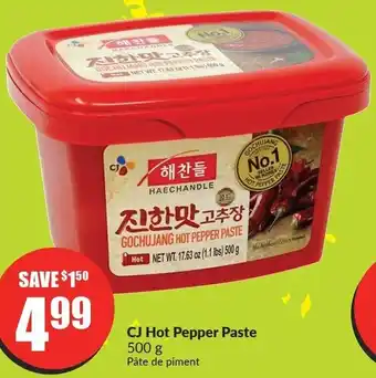 FreshCo CJ Hot Pepper Paste offer