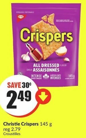 FreshCo Christie Crispers 145 g offer