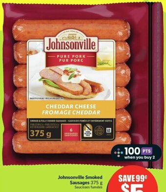 FreshCo Johnsonville Smoked Sausages 375 g offer