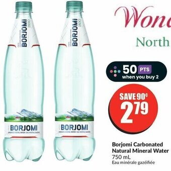 FreshCo Borjomi Carbonated Natural Mineral Water 750 mL offer