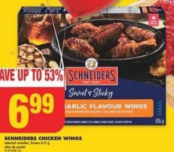 No Frills Schneiders Chicken Wings offer
