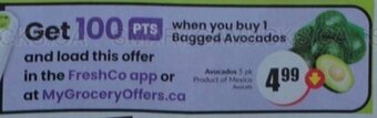 FreshCo Avocados offer