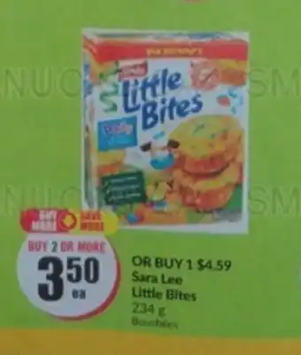 FreshCo Sara Lee Little Bites offer