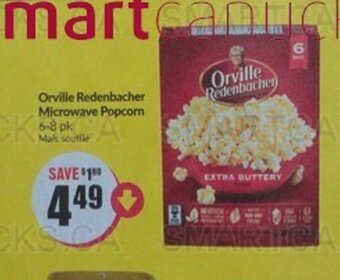 FreshCo Orville Redenbacher Microwave Popcorn offer