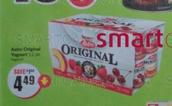 FreshCo Astro Original Yogourt offer