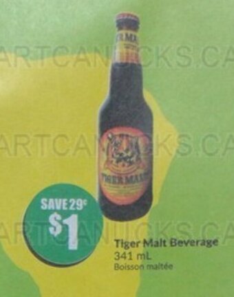 FreshCo Tiger Malt Beverage 341 ml offer