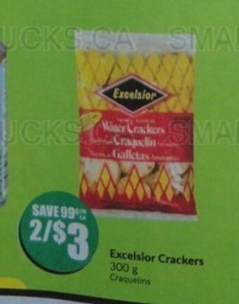 FreshCo Excelsior Crackers 300 g offer
