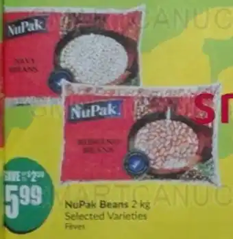 FreshCo NuPak Beans 2 kg offer