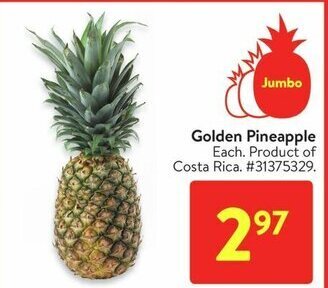 Walmart Golden Pineapple offer