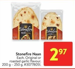 Walmart Stonefire Naan offer