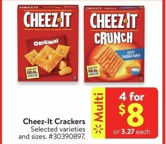 Walmart Cheez-lt Crackers offer