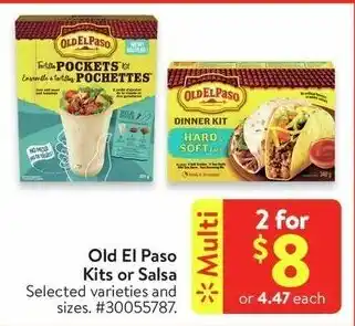 Walmart Old El Paso Kits or Salsa offer