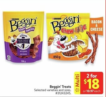 Walmart Beggin' Treats offer