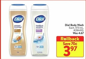 Walmart Dial Body Wash offer