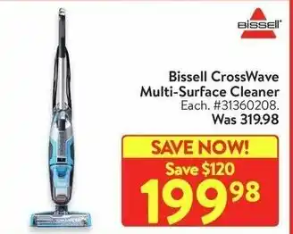 Walmart Bissell CrossWave Multi-Surface Cleaner offer