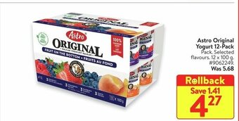 Walmart Astro Original Yogurt offer