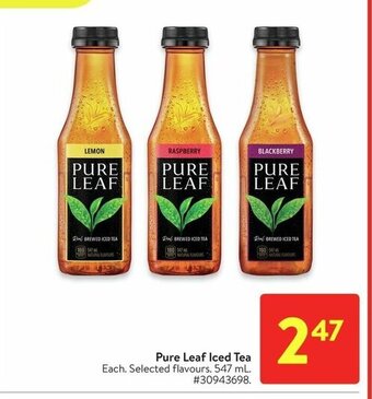 Walmart Pure Leaf Iced Tea offer