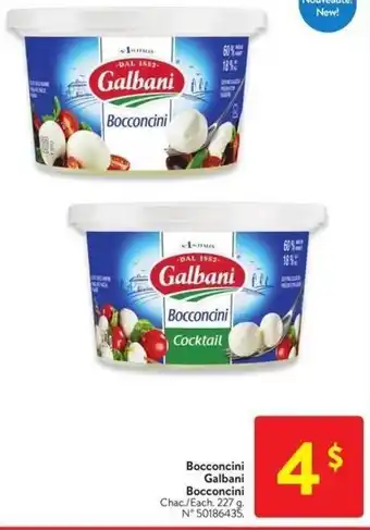 Walmart Bocconcini Galbani Bocconcini Chac./Each. 227 g. N° 50186435. offer