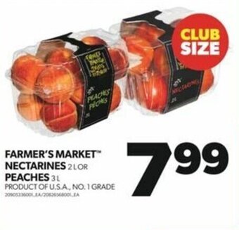 Real Canadian Superstore FARMER'S MARKET NECTARINES OR PEACHES offer