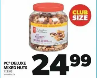 Real Canadian Superstore PCⓇ DELUXE MIXED NUTS 1.13 KG 20284474.EA offer