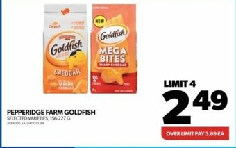 Real Canadian Superstore PEPPERIDGE FARM GOLDFISH offer