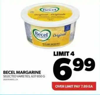 Real Canadian Superstore BECEL MARGARINE offer