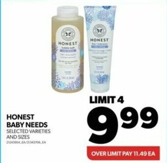 Real Canadian Superstore HONEST BABY NEEDS offer
