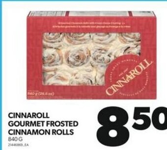 Real Canadian Superstore CINNAROLL GOURMET FROSTED CINNAMON ROLLS 840 G offer